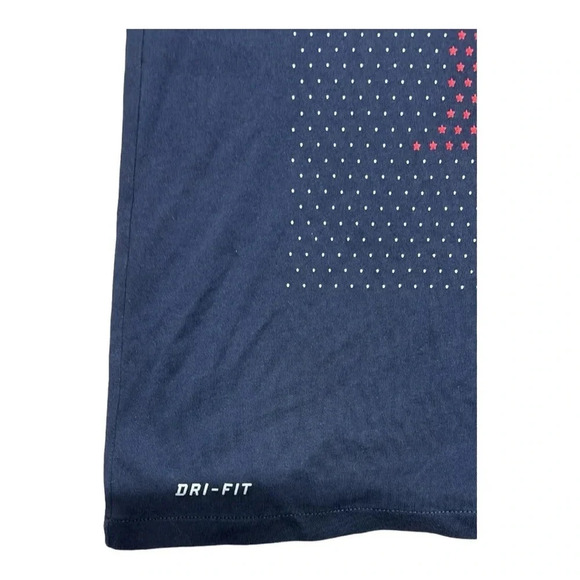 Men’s Nike KD Blue Tee With Stars &‎ Dots Size Medium - Picture 6 of 11